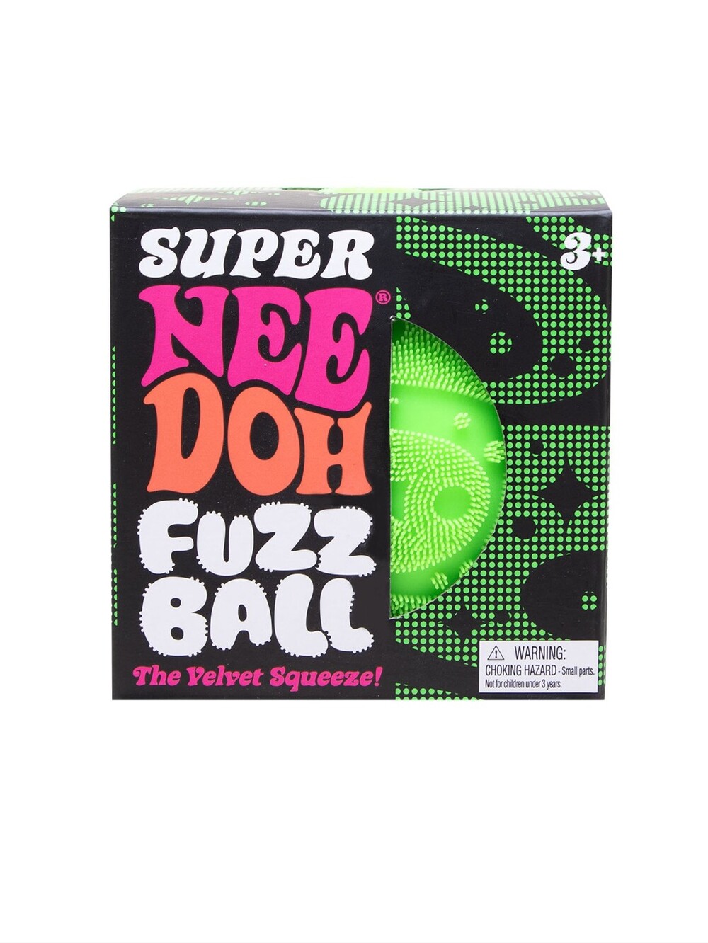 Super Nee Doh Fuzz Ball - Neon Green
